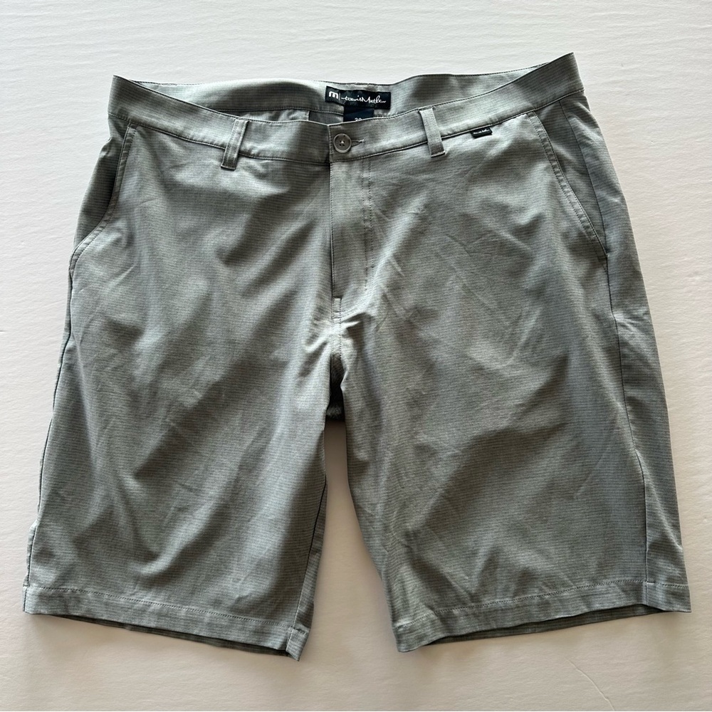 Travis Mathew Golf Shorts Gray Size 38